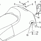 500 INDY - S05NB4BS Сидение