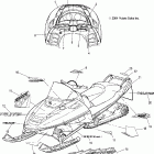 TRAIL RMK 136 F/O - S05NJ5BS/A Наклейки