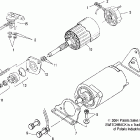 600/800 SWITCHBACK F/O - S05NS6ES Starting motor (800)