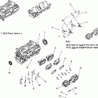 900 FUSION - S05MP8DS Crankcase / throttle body mounting