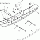 500 INDY - S05NB4BS Лыжа