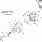 600/800 SWITCHBACK F/O - S05NS6ES Recoil starter (600)