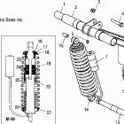 500/600 XC SP EDGE/M-10 - S05NE5CS Rear torque arm (m-10)
