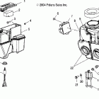 500/600 XC SP EDGE/M-10 - S05NE5CS Масляный бак и воздуховод