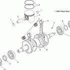600/800 EDGE TOURING - S05NT6ESA Piston and crankshaft (800)