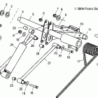 TRAIL RMK 136 F/O - S05NJ5BS/A Rear torque arm