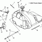 500 INDY - S05NB4BS Gas tank
