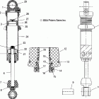 700/800 XC SP M-10 F/O - S05NE7CS Shock (front track)(m-10)