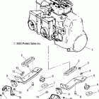 500 INDY - S05NB4BS Крепление двигателя