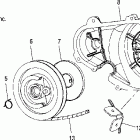 700/800 XC SP M-10 F/O - S05NE7CS Recoil starter (700)