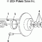 500 INDY - S05NB4BS Привод сцепления