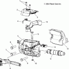 900 RMK ALL OPTIONS - S05PL8/PM8/PN8 Master cylinder / lh control