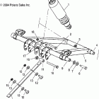 600/700/800 RMK F/O - S05NK6ES Front torque arm