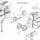 340 TOURING/EURO - S05NT3AS Маслянный бак , воздушный короб