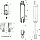 500 CLASSIC - S05ND4BS Shock (rear track)(m-10)