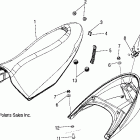 900 RMK ALL OPTIONS - S05PL8/PM8/PN8 Сидение