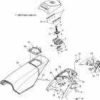 500 CLASSIC - S05ND4BS Seat, adjustable