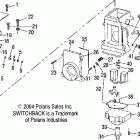 600/800 SWITCHBACK F/O - S05NS6ES Карбюратор(600)