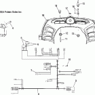 500 INDY - S05NB4BS Панель передняя