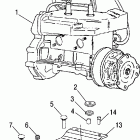 340 TOURING/EURO - S05NT3AS Крепление двигателя