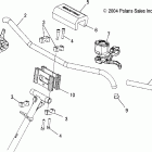 440 IQ - S05MX4CS Руль и крепление