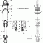 500/600 XC SP EDGE/M-10 - S05NE5CS Shock (front track)(m-10)