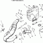 900 FUSION - S05MP8DS Выхлопная система