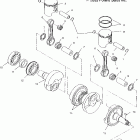 TRAIL TOURING/INT'L - S04NT5BS/BE Поршень и коленвал