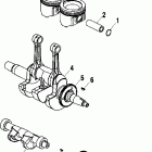 FRONTIER TOURING - S04NT7DS Коленвал и поршни