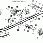 SPORT TOURING/INT'L - S04NU5BS/BE Rail mounting (suspension)