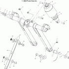 550 CLASSIC EDGE - S04ND5BS Front torque arm (edge)