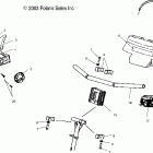 TRAIL RMK - S04NJ5BS/A Steering / handlebar (vertical escape)