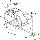 TRAIL TOURING/INT'L - S04NT5BS/BE Топливный бак