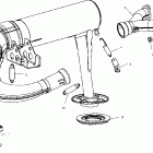 500 CLASSIC - S04ND4BS Глушитель
