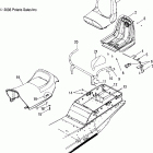 TRAIL TOURING/INT'L - S04NT5BS/BE Сидение