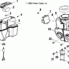 700/800 XC EDGE F/O - S04NP7CS Масляный бак и воздуховод