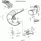 700/800 XC EDGE F/O - S04NP7CS Выхлопная система