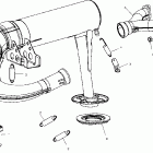 500 EDGE - S04NB4BS Глушитель