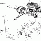 700/800 XC EDGE F/O - S04NP7CS Крепление двигателя