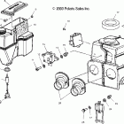 340 TOURING/INT'L - S04NT3AS/AE Маслянный бак , воздушный короб