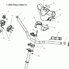 500/600 XC SP EDGE/M-10 - S04NP5CS Руль