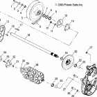 800 PRO XR - S04NZ8CS Приводной вал
