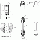 500 CLASSIC - S04ND4BS Shock (rear track)(m-10 ace)