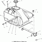 SPORT TOURING/INT'L - S04NU5BS/BE Gas tank