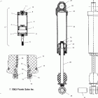 700/800 XC EDGE F/O - S04NP7CS Shock (rear track)(m-10)