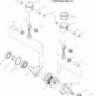 340 TOURING/INT'L - S04NT3AS/AE Поршень и коленвал