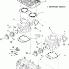 550 PRO X FAN - S04NX5BS/BE Цилиндры