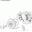 600/700/800 CLASSIC TOURING/INT'L - S04NT6ES/EE Recoil starter (700)