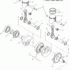 TRAIL RMK - S04NJ5BS/A Поршень и коленвал