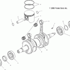 600/700/800 PRO X/PRO X2 - S04NX6ES Piston and crankshaft (800)